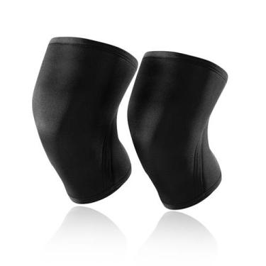 Imagem de Joelheiras Exercício Funcional 7mm Musculação Lpo Neoprene - Yangfit, 