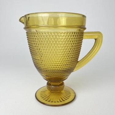 Imagem de Jarra Vidro com Alça Amarelo Âmbar Relevos Bolinhas 1L150ML - In Casa
