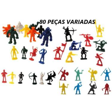 Imagem de Coleção boneco plastico miniaturas soldadinhos , super heróis e vilões