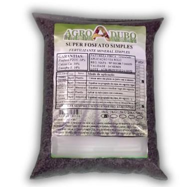 Imagem de Fertilizante Super Fosfato Simples 1Kg Adubo - AGROADUBO