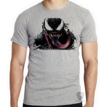 Imagem de Camiseta Venom Vilão Blusa criança infantil juvenil adulto camisa tama