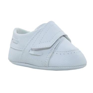 Imagem de Sapatinho de Bebê Bicho de Pé - Dockside Masculino com Fecho - Sintéti