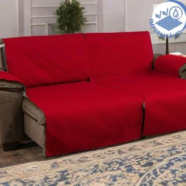 Imagem de  Protetor Impermeável Para Sofá Retrátil e Reclinável de 2 Módulos 2 M