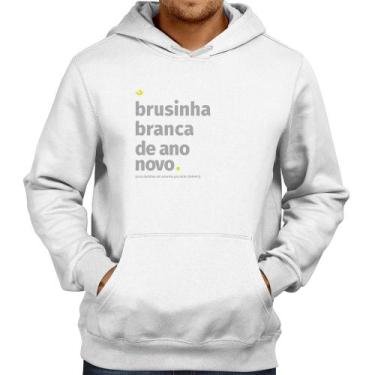 Imagem de Moletom Brusinha branca de ano novo - Foca na Moda, Branco, P