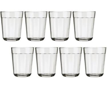 Imagem de Mini Copos Americano de Vidro Dose Cachaça Shot Tequila 8Un - NADIR FI