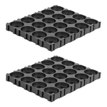 Imagem de Suporte Pack 4x5 Para  Baterias Lítio 18650 2un - e3maker