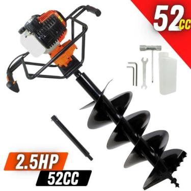 Imagem de Perfurador de Solo Vulcan VPS520 2T Ideal Para Construção Civil Com Br