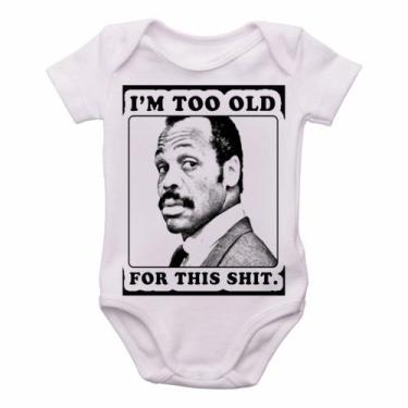 Imagem de body nenê criança roupa bebê Máquina Mortífera Danny - Empório Dutra, 