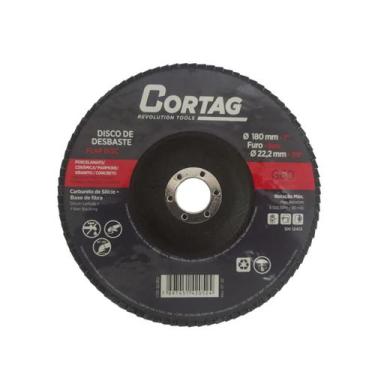 Imagem de Disco Flap de Desbaste 7 Polegadas G 60 Cortag