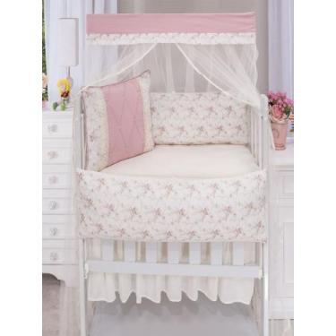 Imagem de Kit Mini Berço 10 Peças 100% Algodão Para Bebe Menino Menina - ANNY SH