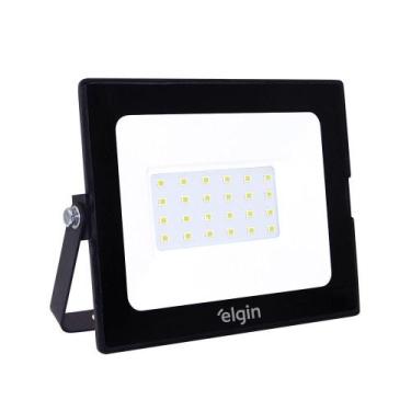 Imagem de Refletor LED Branca Fria Slim Bivolt 30W - FCA Comércio