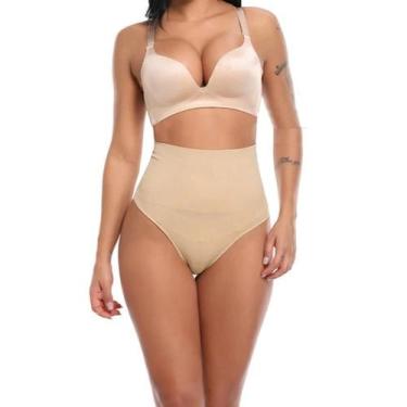 Imagem de Calcinha Modeladora Tecido Fino Cintura Alta C55 - Fanáticos Por Cinta