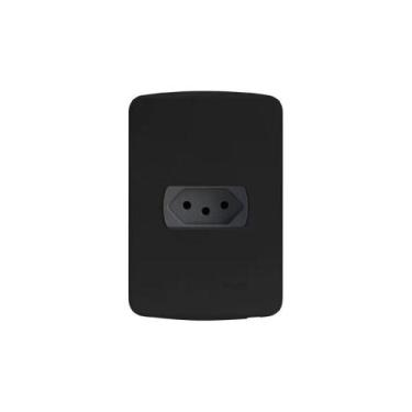 Imagem de Placa 4x2 1 Mod + Mod Tomada 20A + Suporte Miluz Schneider