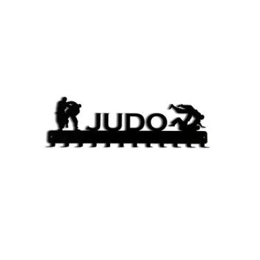 Imagem de Porta Medalhas Para Paredes Modalidade Judô - Base Soluções