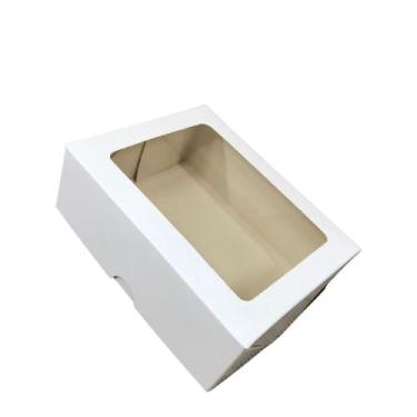 Imagem de Caixa Para Presente Branca Bombom Trufas 14x11x5 20 Uni - Salvo Embala