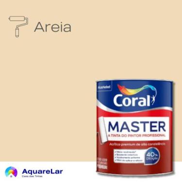 Imagem de Coral Master Fosco 800ml, AREIA