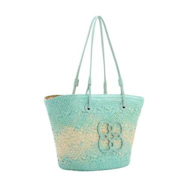 Imagem de Bolsa Praia Luxo Feminina Palha Ombro Chenson, Peça