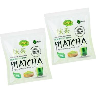 Imagem de KIT C/2 Un Matcha Premium Legitimo 30g 100% Puro - Unilife