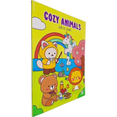 Imagem de Livro de Colorir Cozy Animals Coleção Bobbie Goods Deto Silva (Ilustrações)