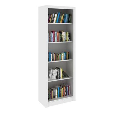 Imagem de Armário Estante Alto para Escritório Home Office ME4104 MDP Branco G69