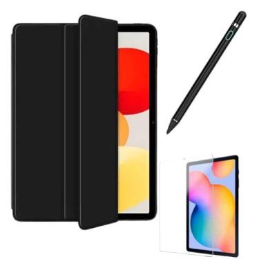 Imagem de Kit Capa Smart Para Xiaomi Redmi Pad Se 11 + Pelicula + Caneta Stylus 