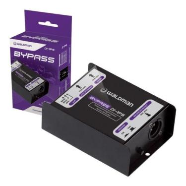 Imagem de Direct Box Waldman 1 Canal Mono Passivo Bypass DI-1PS