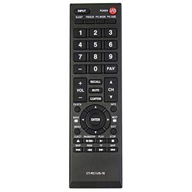 Imagem de AIDITIYMI Controle remoto CT-RC1US-16 para Toshiba LED TV 32L220U 43L420U 49L420U 50L420U 43L310U 49L310U 55L310U 40L310U 28L110U 32L110U