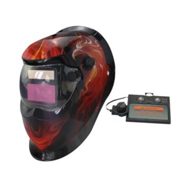 Imagem de WeiLaiKeQi Capacete de soldagem ajustável cabeça de soldagem montada proteção facial grande visão engrenagem soldador máscara capa protetor de soldagem rosto, Style I