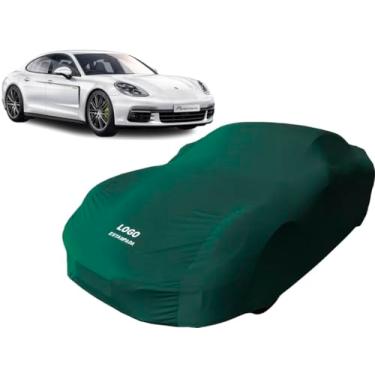 Imagem de Capa Automotiva Compatível Com Porsche Panamera Turbo S (Verde)