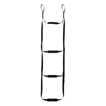 Imagem de Siopob de corda para barco, auxiliar de escalada - portátil de nylon para barco | Ferramenta do equipamento das varas da escalada, brinquedo dobrável da da árvore, multifuncional do campo de jogos