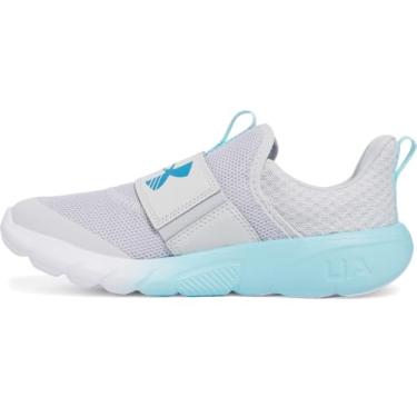 Imagem de Under Armour Tênis de corrida infantil escolar, (014) Cinza Halo/Cinza Halo/Azul Éter, 19