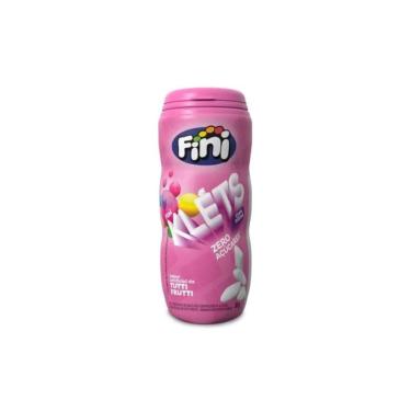 Imagem de Chiclete Fini Klets Sem Açúcar Tutti Frutti Pote 30g