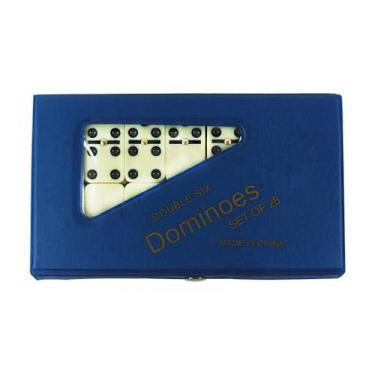 Imagem de Jogo de Dominó Clássico  Ideal para Competições Entretenimento - SEVEM