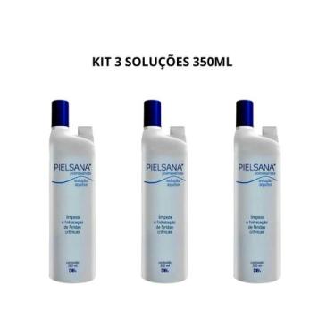 Imagem de KIT 3 Pielsana Polihexanida Solução Aquosa - 350ml - DBS