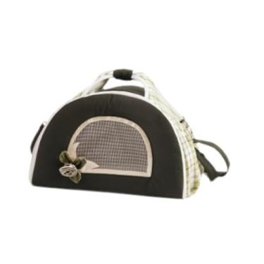 Imagem de Bothyi Portador de viagens de pequenos animais, portador de cobaia portátil saco de hamster de hamster portátil bolsa de estimação pequena para de, Green S