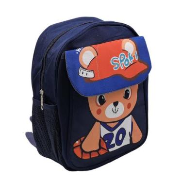 Imagem de Mochila de Costas Bolsa Escolar Infantil Alça Reforçada Passeio Person