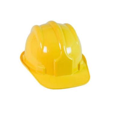 Imagem de Capacete de Segurança Amarelo com Carneira - PRO SAFETY