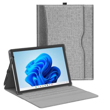 Imagem de SSS·GRGB A capa serve para Microsoft Surface Pro 7/Pro 7+/Pro 6/Pro 5/Pro 4 de 12,3 polegadas, portfólio de visualização de vários ângulos, com suporte para caneta e bolso, compatível com teclado tipo