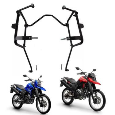 Imagem de Suporte Baú Lateral Bagageiro Xtz Lander 250 2019 2020 2021 2022 2023 