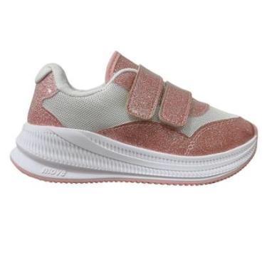 Imagem de Tênis Casual Infantil Menina Molekinha 2577.105 Verniz Tira Colante Branco-Feminino
