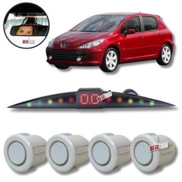 Imagem de Sensor De Estacionamento Ré Visor Slim Peugeot 307 Todos - Tech One, B