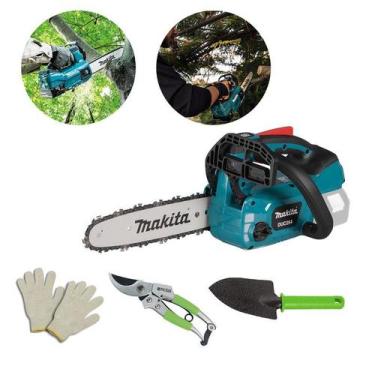 Imagem de Motosserra 18V Makita DUC254Z Sem Bateria + tesour e pazinha