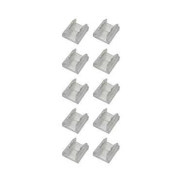 Imagem de Kit 10 Emendas Conector Astraled Reto para Fita de Led 10mm, Unica