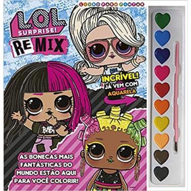 Imagem de Lol Surprise! Livro Para Pintar Com Aquarela