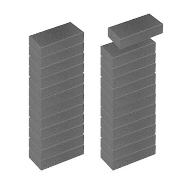 Imagem de Nispira Substituição do filtro de vácuo pré-motor EX201 compatível com Shark CarpetXpert EX201 EX150 EX150C EX200 EX200C EX300 limpadores de carpete verticais profundos, 24 pacotes