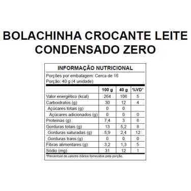 Imagem de Bolachinha De Leite Condensado Low Carb