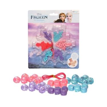 Imagem de Kit Miçangas Infantil Bijuteria Frozen 110 Peças