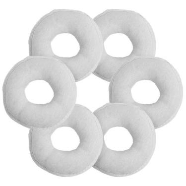 Imagem de Rosquinhas protetoras de seios p/amamentacao baby joy maternity malha 