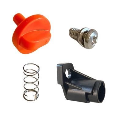 Imagem de REDEEMX Kit de manípulo de estrangulamento compatível com Stihl FS91 FS111 FS131 KM91R KM111R KM131R HT103 HT133 Weedeater Pole Saw Podador Peça de reposição Peças de aparador de corda substitui 4180