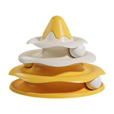 Imagem de Ioensy Teaser de brinquedo de gato de gato, Amarelo